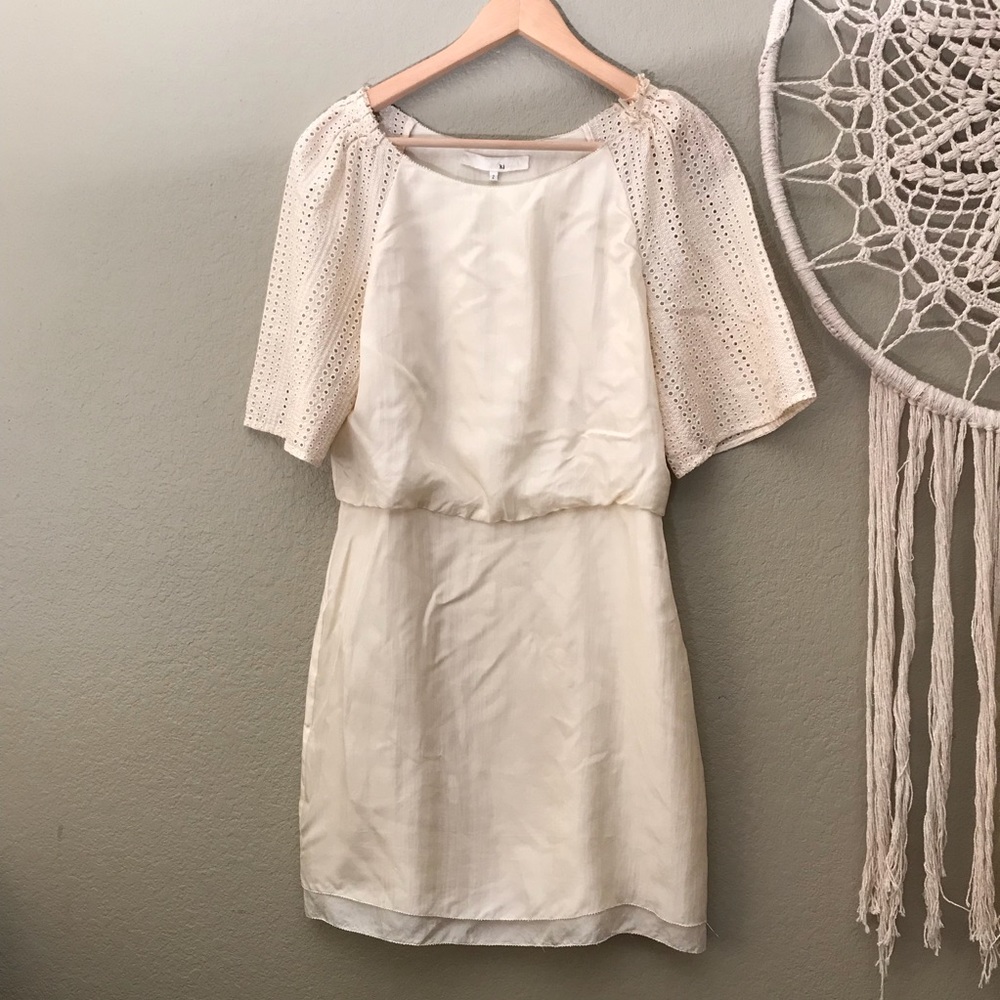3.1 PHILLIP LIM Cream Silk Dress
